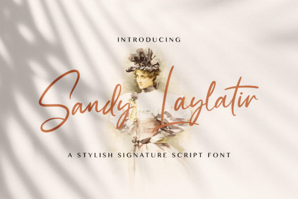 Sandy Lailyatir Font Poster 1