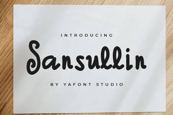 Sansullin Font