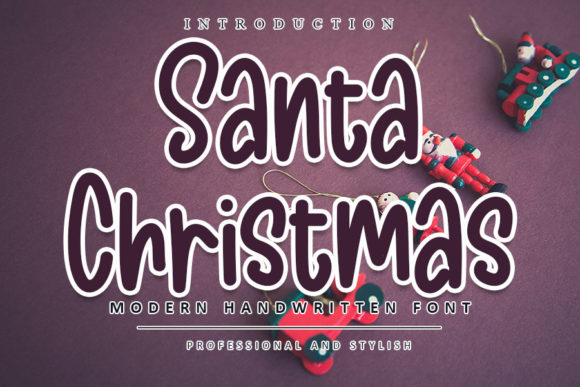 Santa Christmas Font