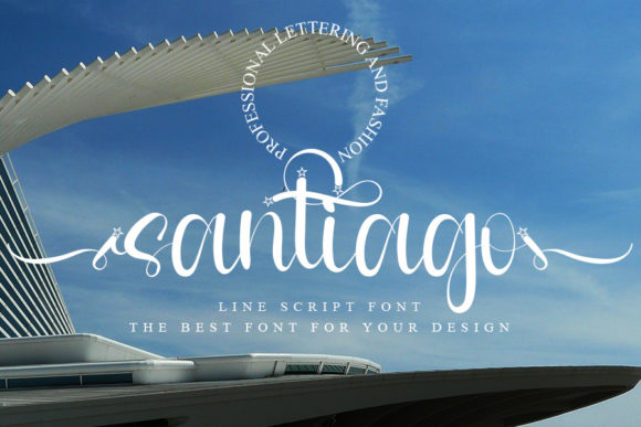 Santiago Font Poster 1