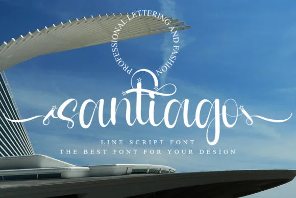 Santiago Font Santiago Font Poster 1