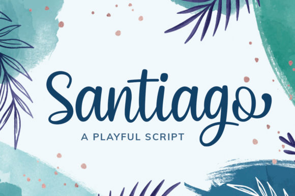 Santiago Font Poster 1