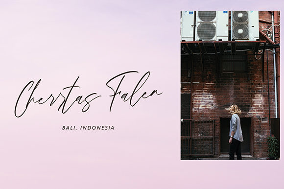 Sarfiantto Font Poster 3