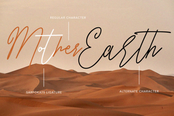 Sarfokats Font Poster 4