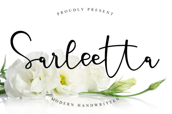 Sarleetta Font Poster 1