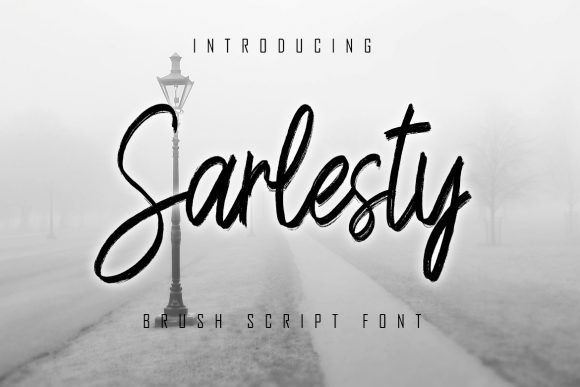 Sarlesty Font Poster 1