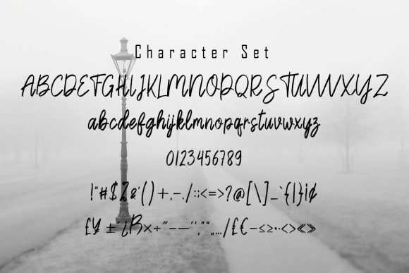 Sarlesty Font Poster 5