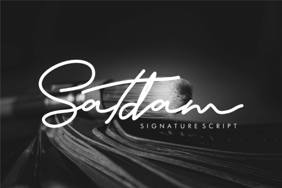 Satdam Font Poster 1