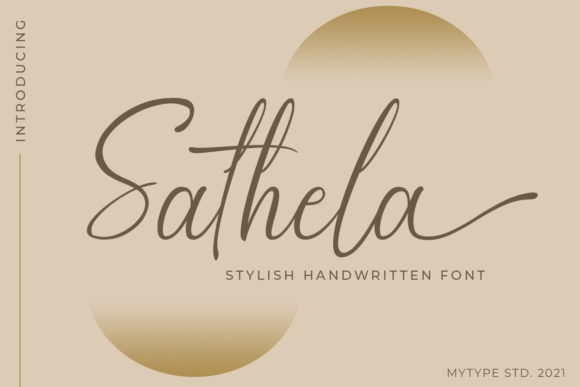 Sathela Font Poster 1