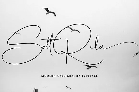 Satrrila Font Satrrila Font Poster 1