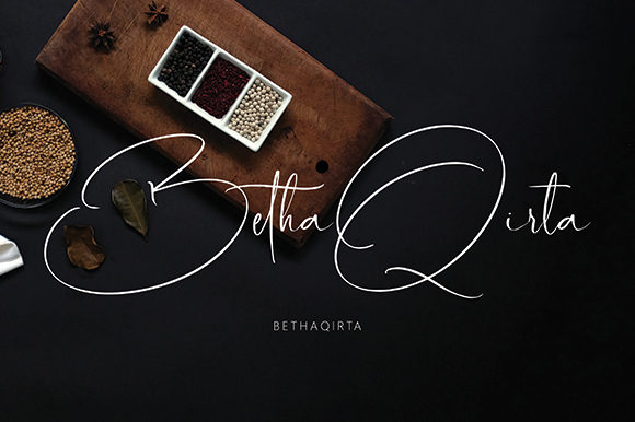 Satrrila Font Poster 7