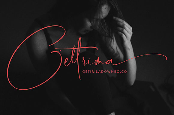 Satrrila Font Poster 8