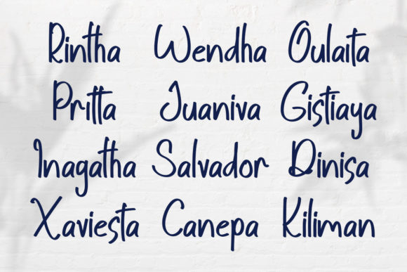 Sattine Font Poster 7