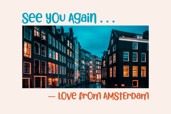 Saturday Dating Font Poster 2
