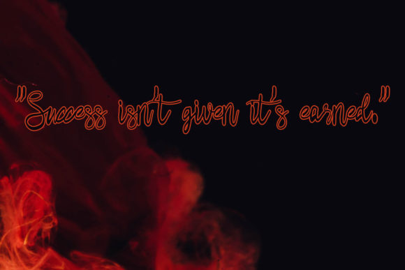 Saturday in Love Font Poster 2