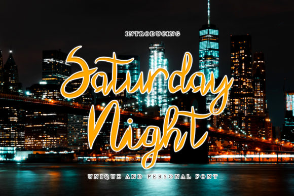 Saturday Night Font