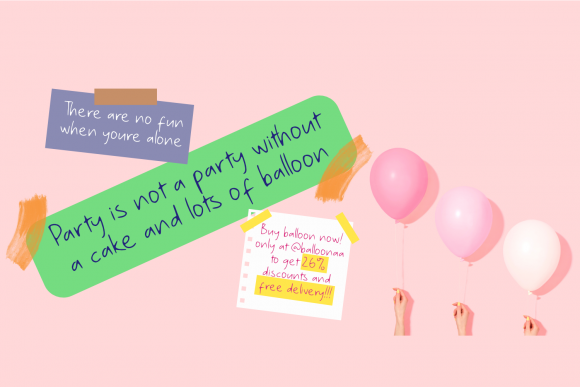 Saturday Party Font Poster 2