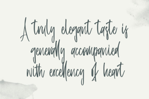Saturniid Font Poster 6