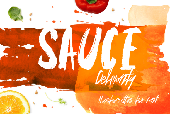 Sauce Delmonty Font Poster 1