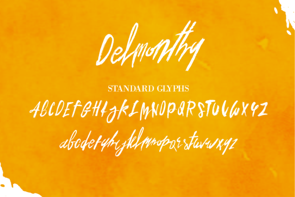 Sauce Delmonty Font Poster 7