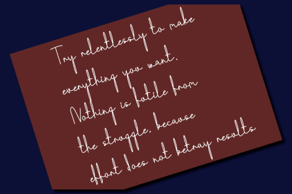 Saved Font Poster 2