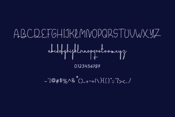 Saved Font Poster 3