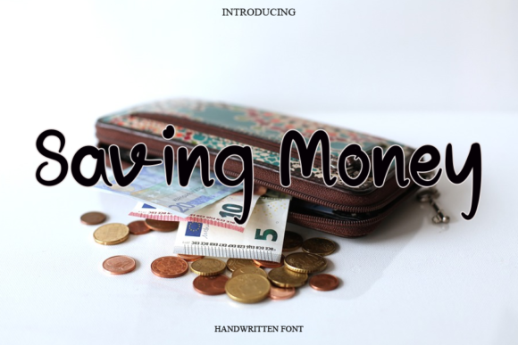 Saving Money Font