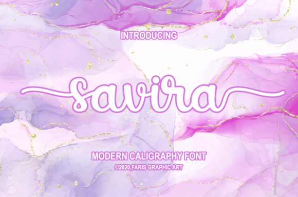 Savira Font Poster 1