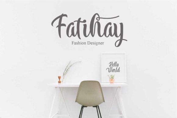Sayaka Font Poster 3