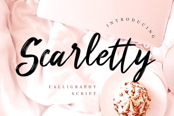 Scarletty Font Poster 1