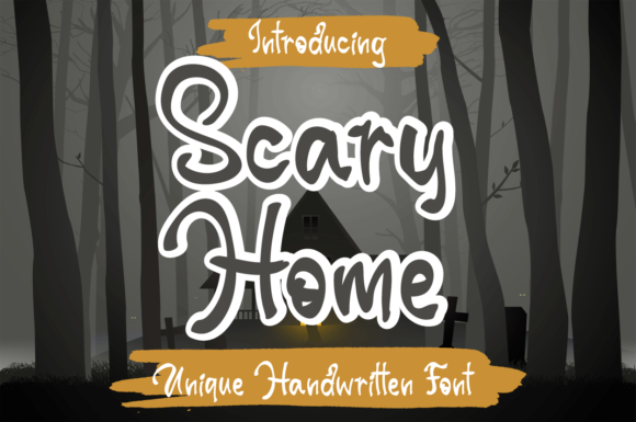 Scary Home Font