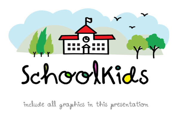 SchoolKids Font Poster 1