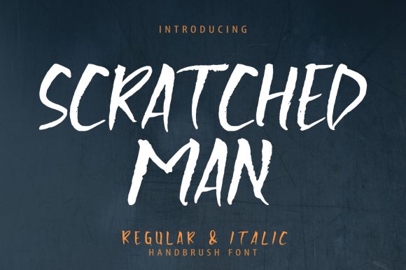 Scratchedman Font Poster 1