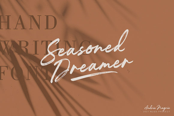 Seasoned Dreamer Font Poster 1