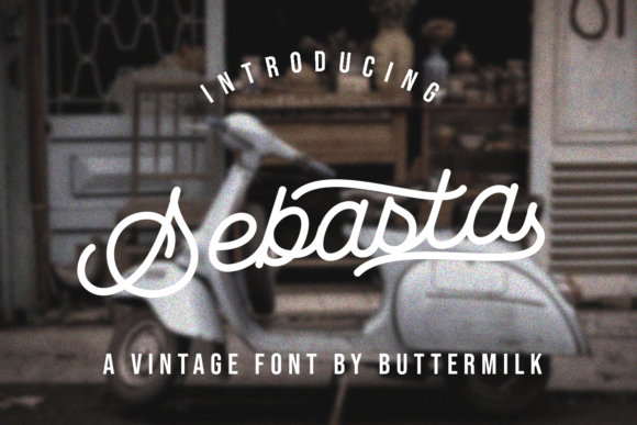 Sebasta Font Poster 1