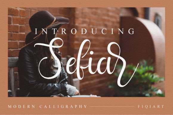 Sefia Font Poster 1