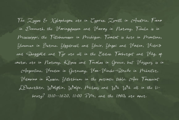 Sellaras Font Poster 8