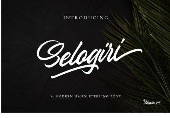 Selogiri Font