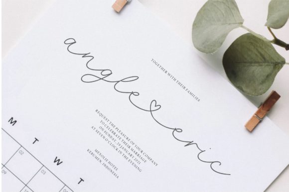 Selyna Avelyn Font Poster 5