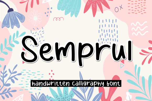 Semprul Font Poster 1