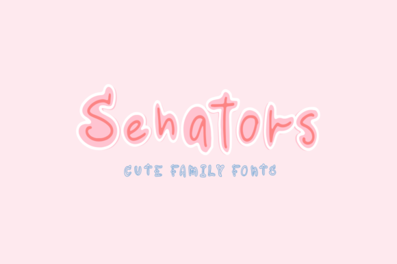 Senators Font Poster 1
