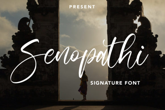 Senopathi Font Poster 1