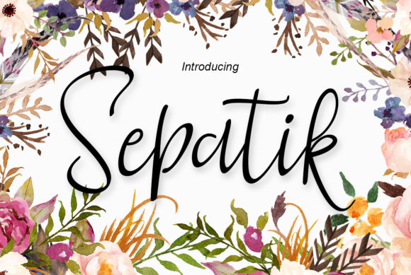 Sepatik Font Poster 1