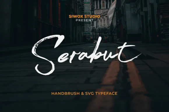 Serabut Font Serabut Font Poster 1