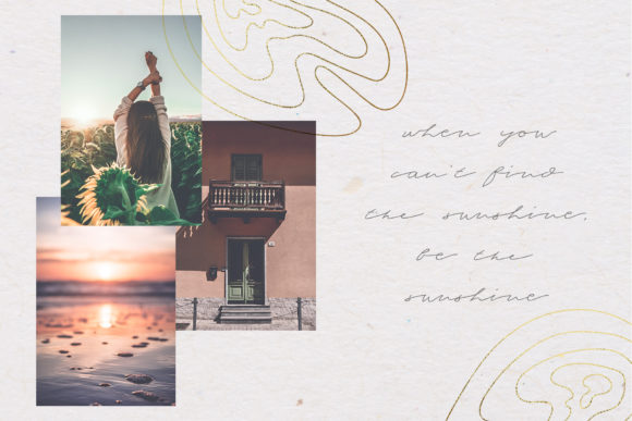 Serene Beauty Font Poster 2