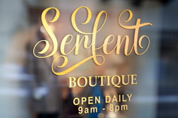 Serfent Font Poster 5