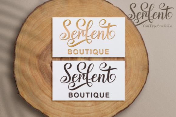 Serfent Font Poster 6