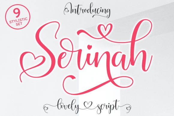 Serinah Font Poster 1