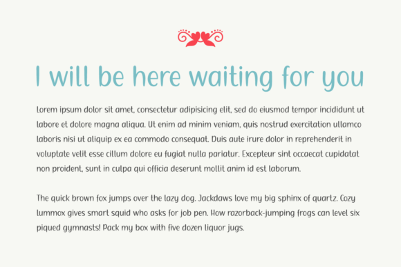 Serry Font Poster 3