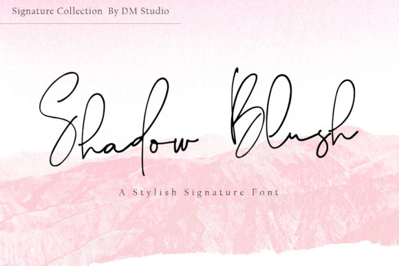 Shadow Blush Font